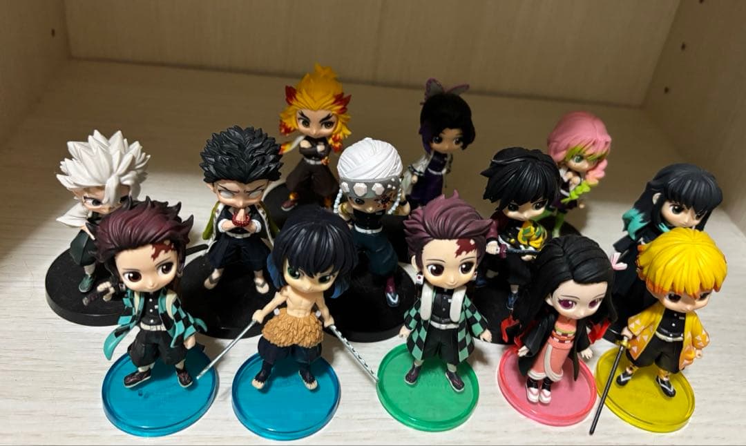 鬼滅の刃　qposket ミニフィギュア 楽天市場】鬼滅の刃 フィギュア Q posket petit vol.4 全3種セット