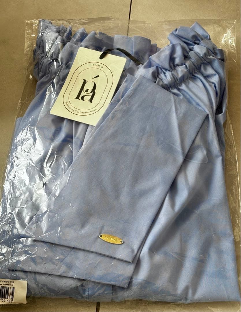 poláura プリーツリボン2WAYブラウス【1/25以降出品停止】 - メルカリ