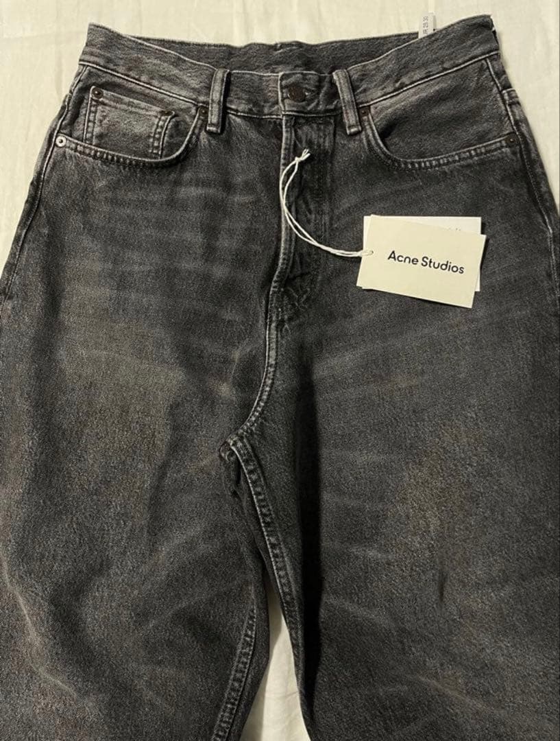 Acne Studios 1989 バギーデニム アッシュブラック 28/30 - メルカリ