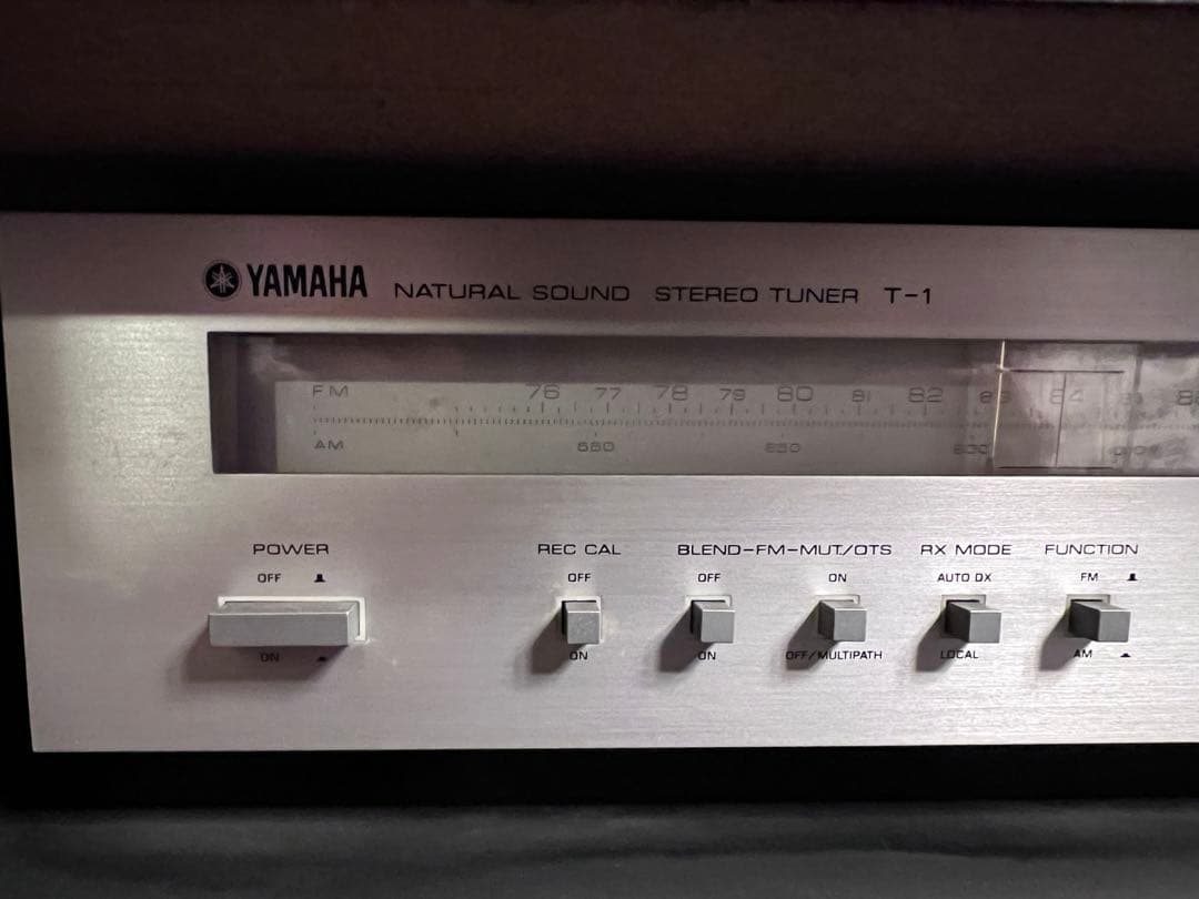 YAMAHA ヤマハT-1 natural sound stereo tuner - メルカリ