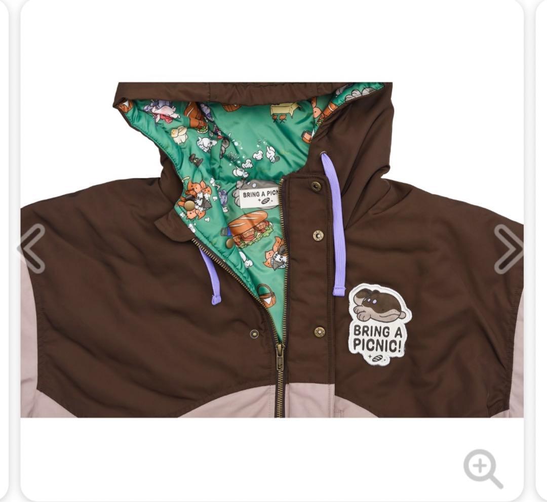 Bring a picnic! パルデアドオー ポケモンリバーシブルアウター新品