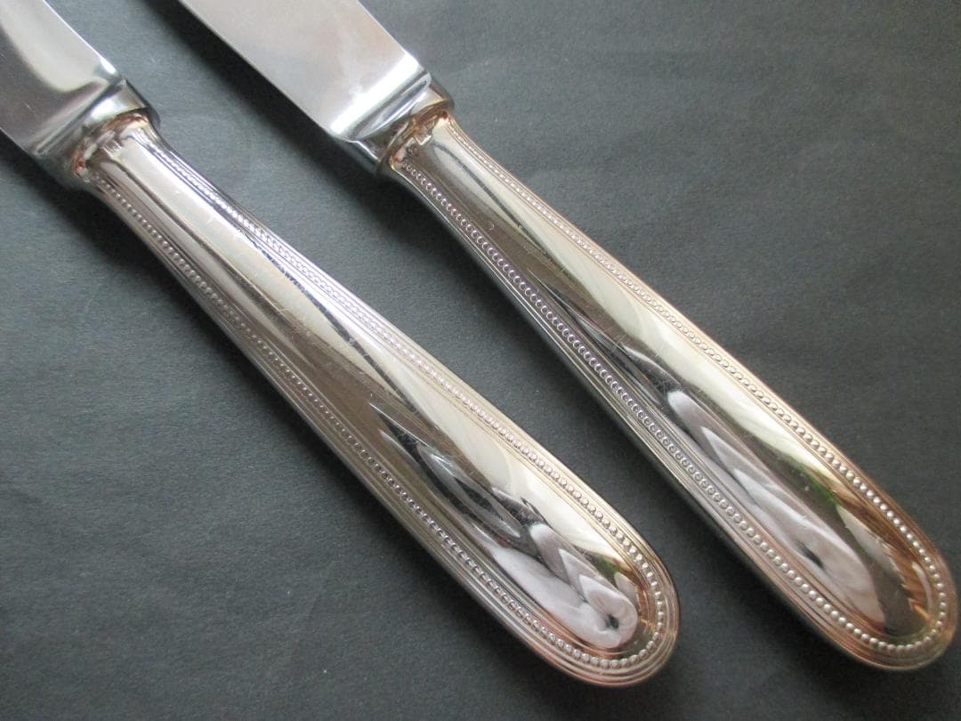 スロス様専用4本☆銀器クリストフルシルバー テーブルナイフ＆フォーク