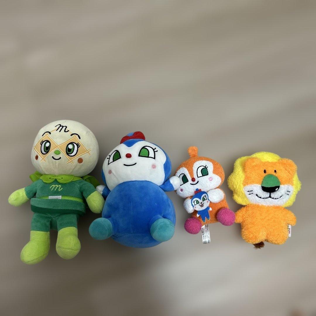 値下げ可能、バラ売り可能)アンパンマン ぬいぐるみ 在庫14体 - メルカリ