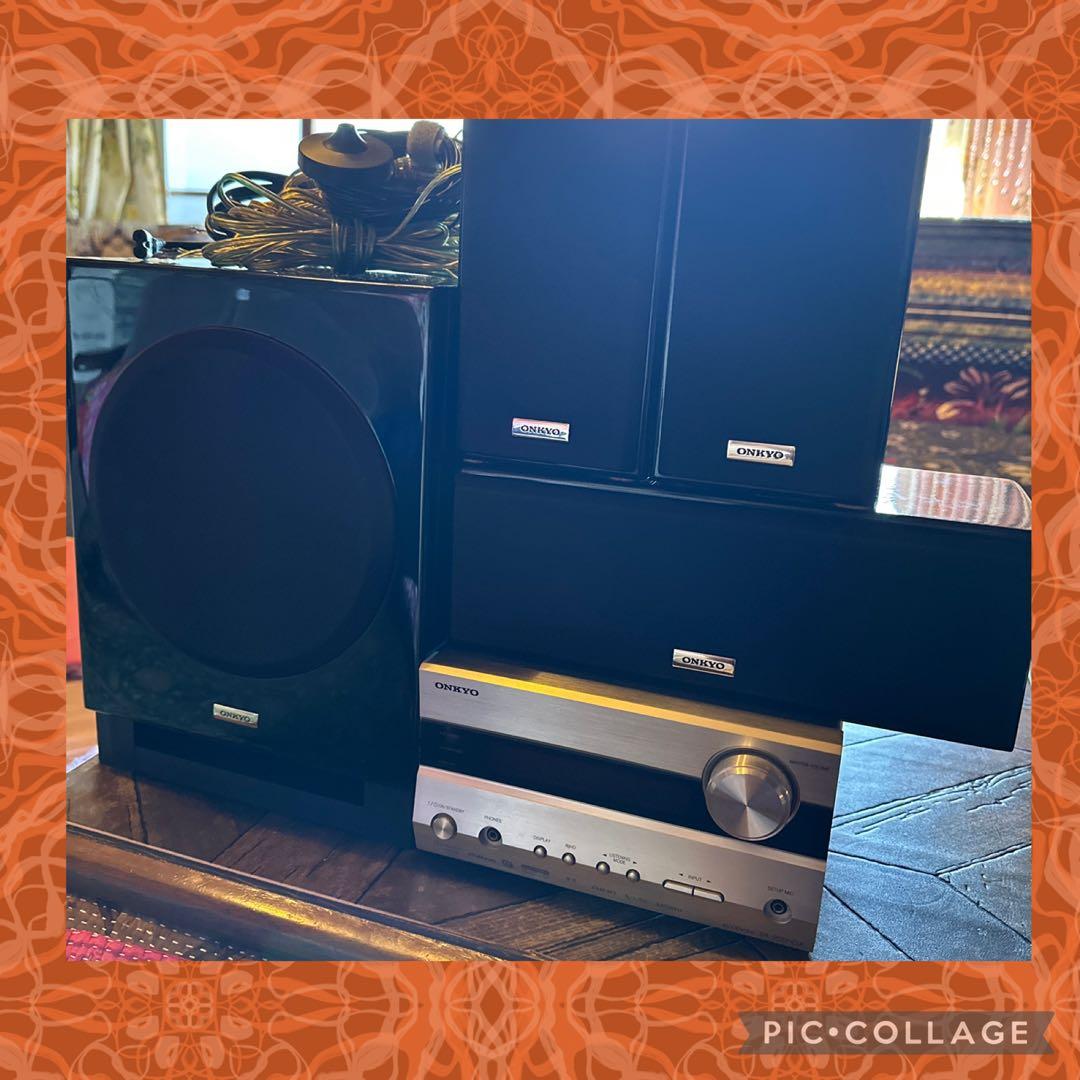 8186♣️ONKYO SA-205HDX 測定用マイク・リモコン付 ジャンク扱 - メルカリ