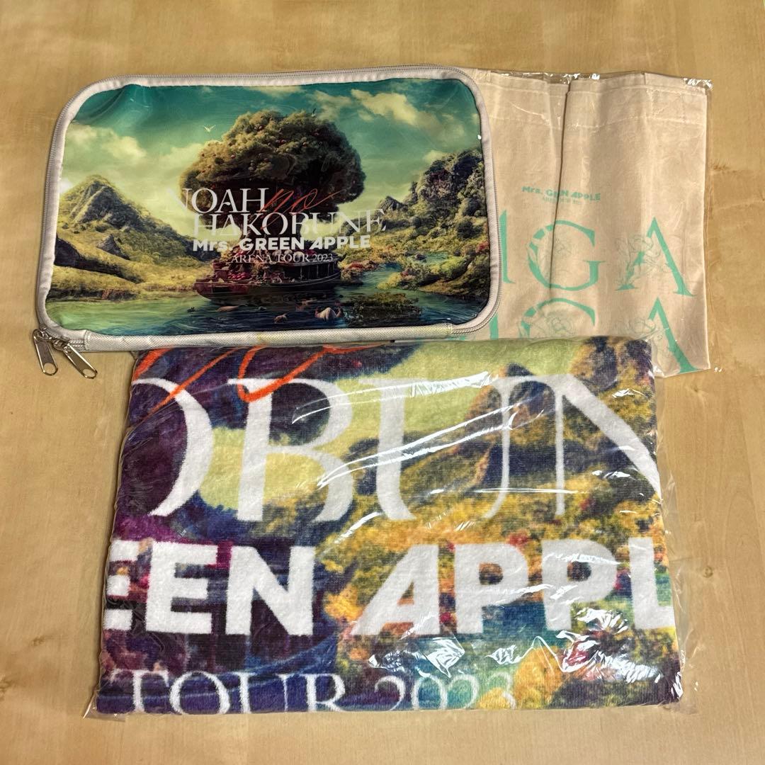 ミセス ノアの方舟 SS席特典 トートバッグ バスタオル ポーチ バラ売り