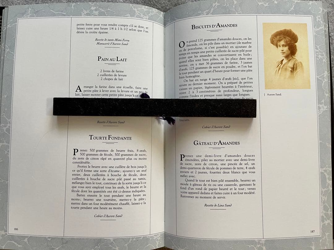 《仏》ジョルジュ・サンドの料理A LA TABLE DE E SAND