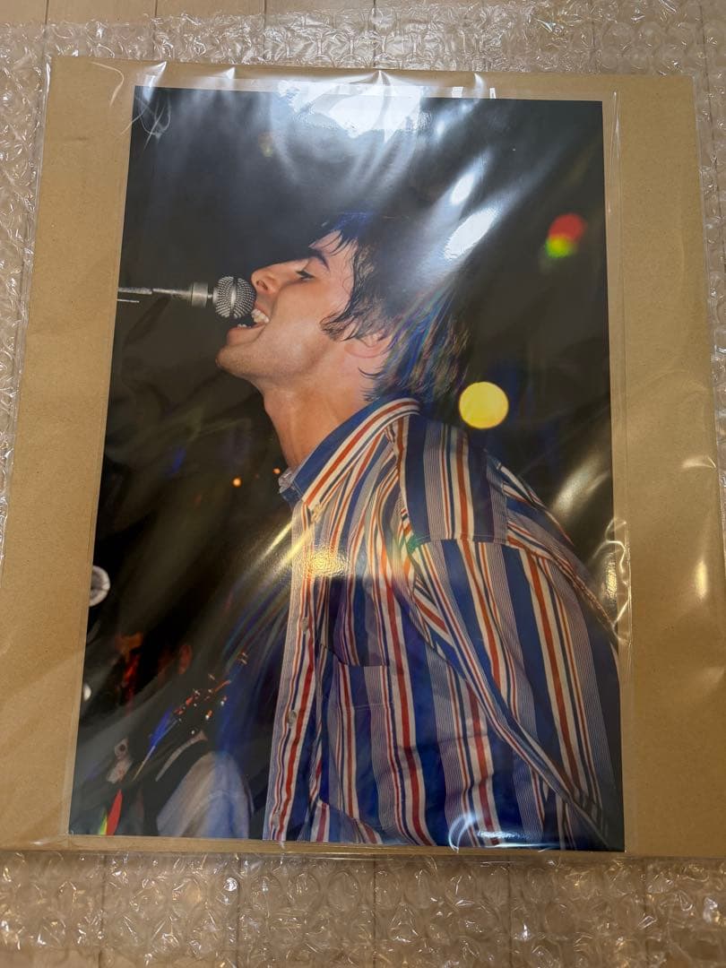 OASIS 直筆サインデニスモリス リアムギャラガーオリジナルプリント