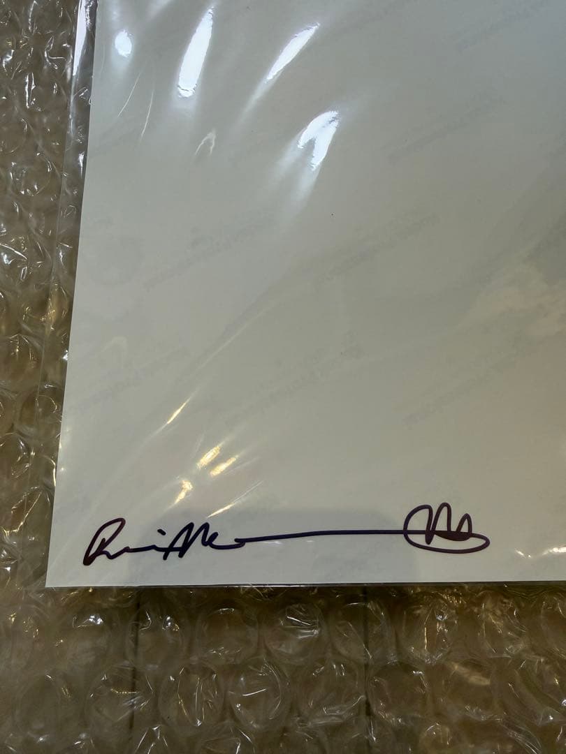 OASIS 直筆サインデニスモリス リアムギャラガーオリジナルプリント