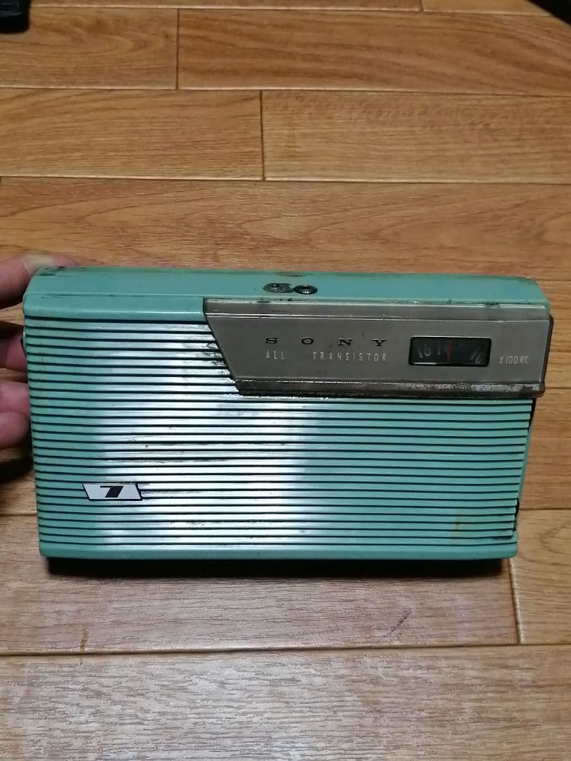 ジャンク ソニートランジスタラジオ　TR-75 romankan2_radio06011