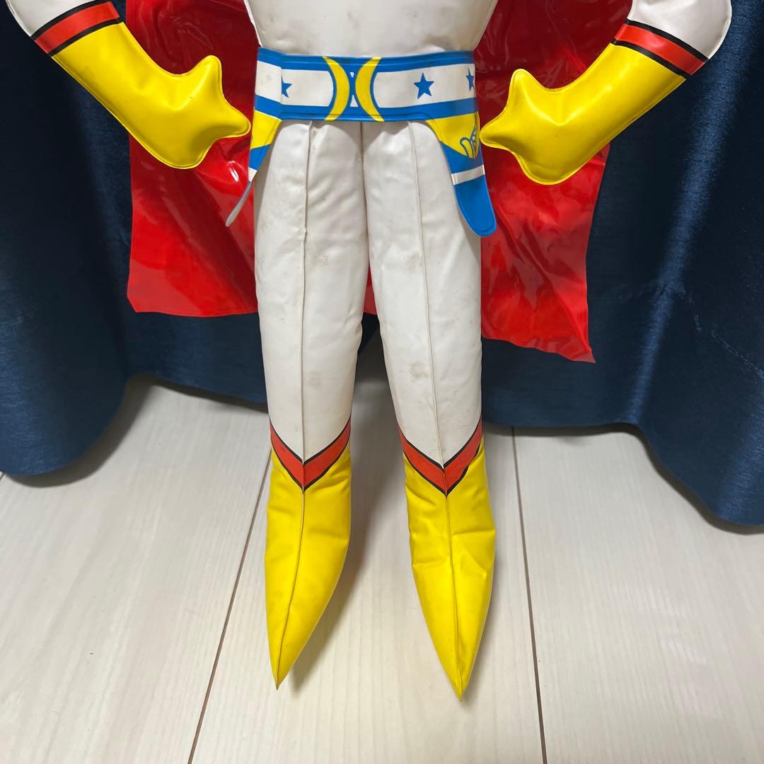 昭和レトロ 月光仮面 アニメ版 空気ビニール人形 フィギュア 新品未