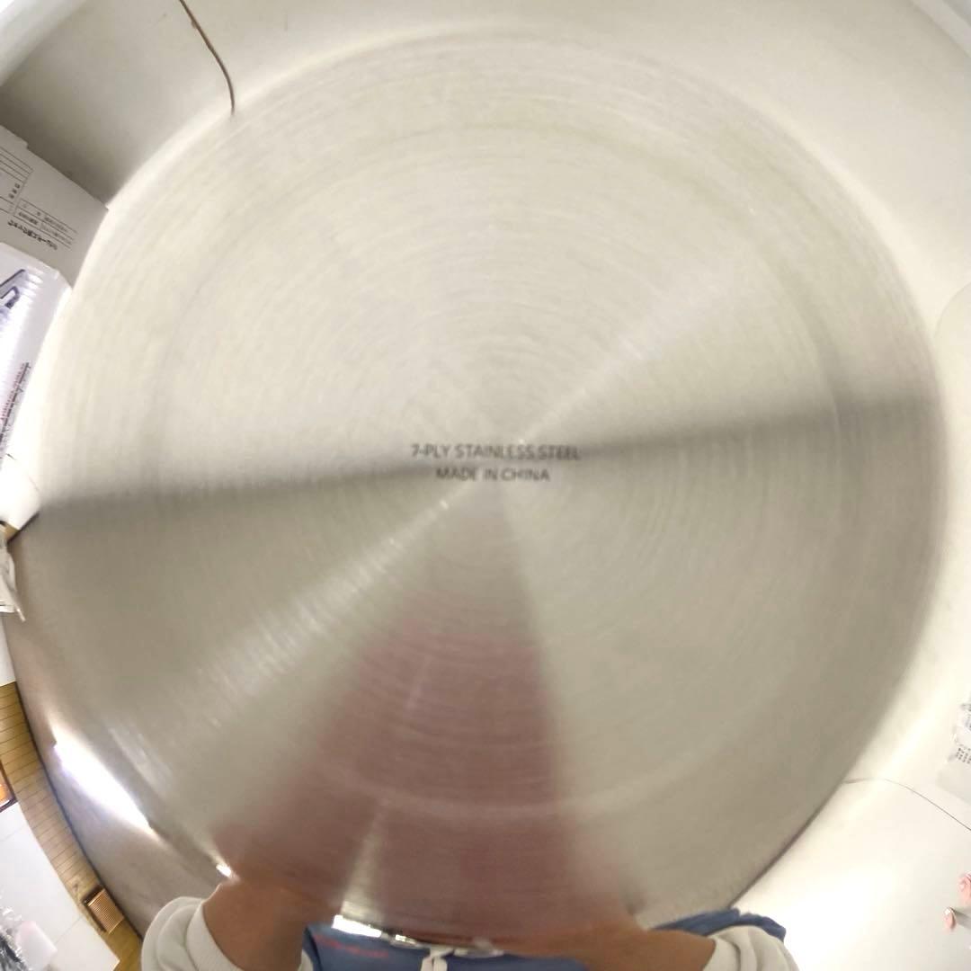 4322-G レインボークッカープレミアム 28cmウォック スチームラック