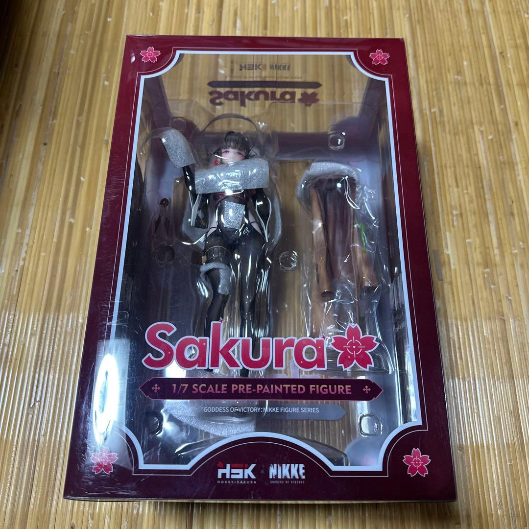 新品未開封 勝利の女神：NIKKE サクラ 黒夜密行 フィギュア 勝利の女神：NIKKE」よりサクラがコスチューム「黒夜密行」の姿で