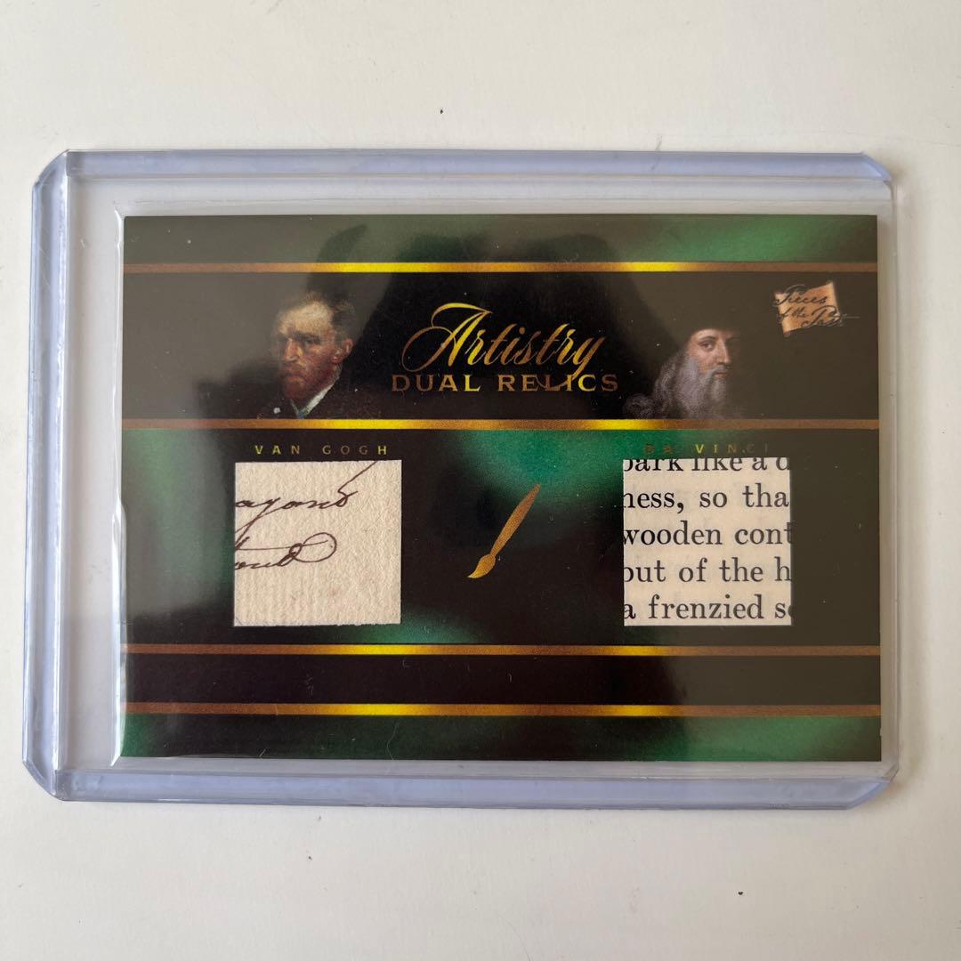 pieces of the past ゴッホ ダ・ヴィンチ 直筆 サイン 絵画 - メルカリ