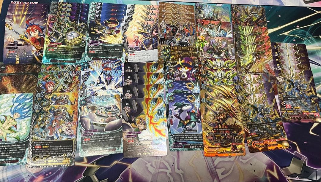 バディファイト　マジックガルガ　デッキパーツ 開発チームの「覚醒の神々」デッキレシピ 「マジック《神竜族》デッキ