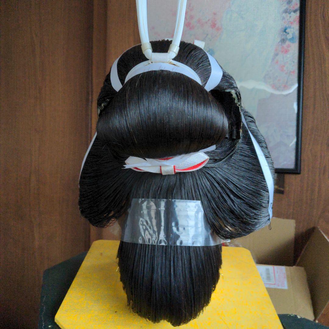 中古花嫁用かつら 日本髪かつら 高島田かつら 大衆演劇 お安くどうぞ