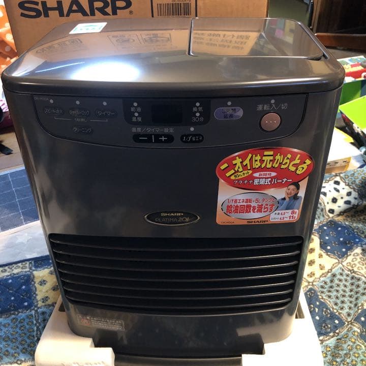 SHARP OK-H30A-B 石油ファンヒーター - メルカリ