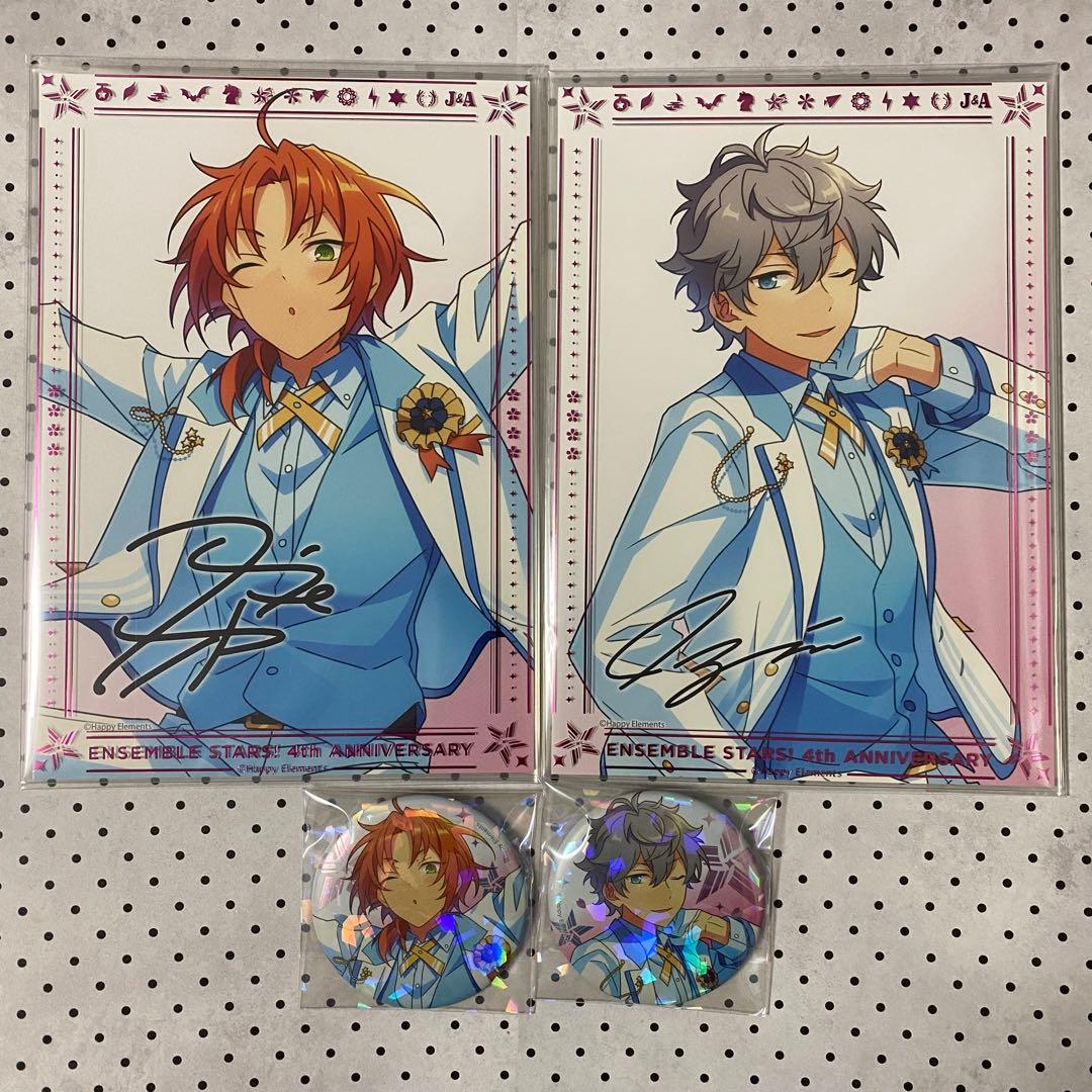 あんスタ 4周年缶バッジ 4周年ポートレート レオ 泉 - メルカリ