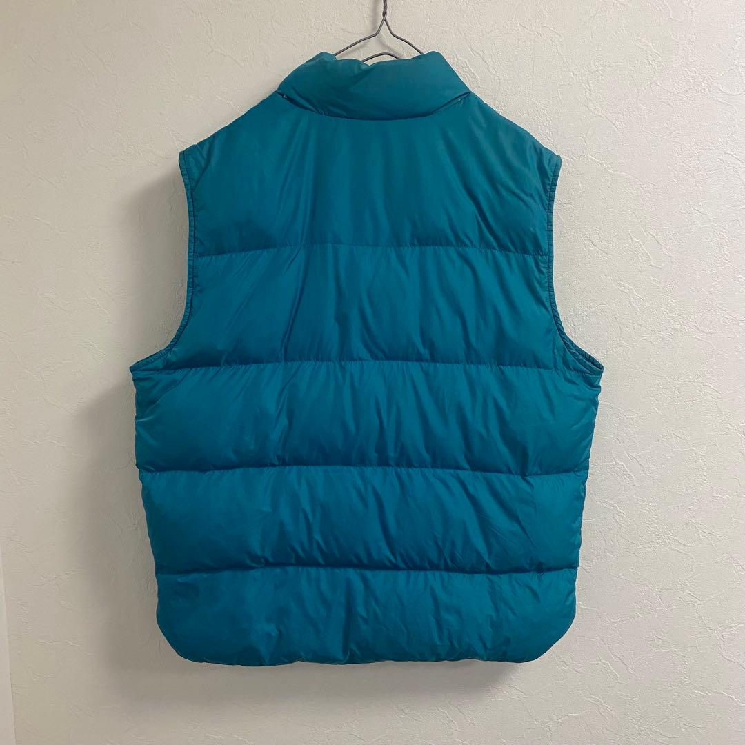 激レア　80s L.L.Bean ダウンベスト　ティファニーブルー　M~L相当