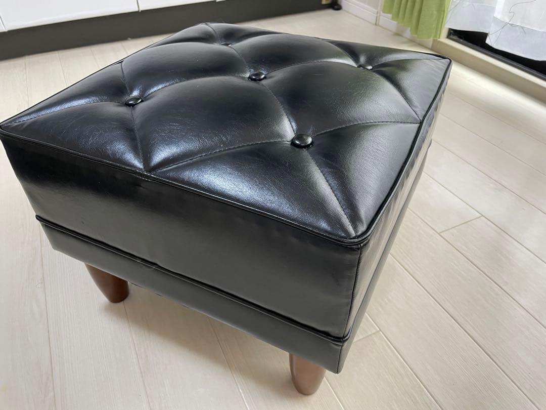 カリモク60 オットマン ブラック
