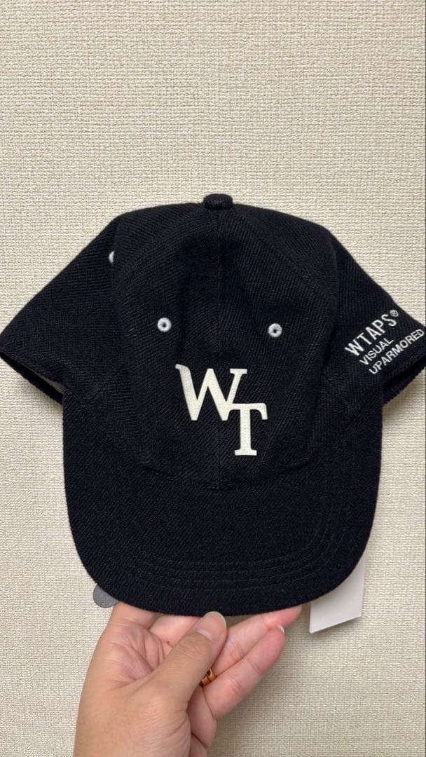 WTAPS ブラックキャップ VISUAL UPMARMORED Militia02CapCottonRipstopTexti