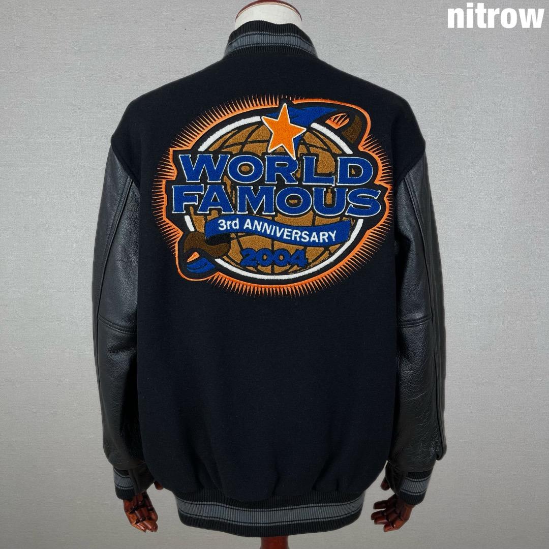 希少 nitrow 2004 3周年記念 AGITO限定 レザー スタジャンXL - メルカリ