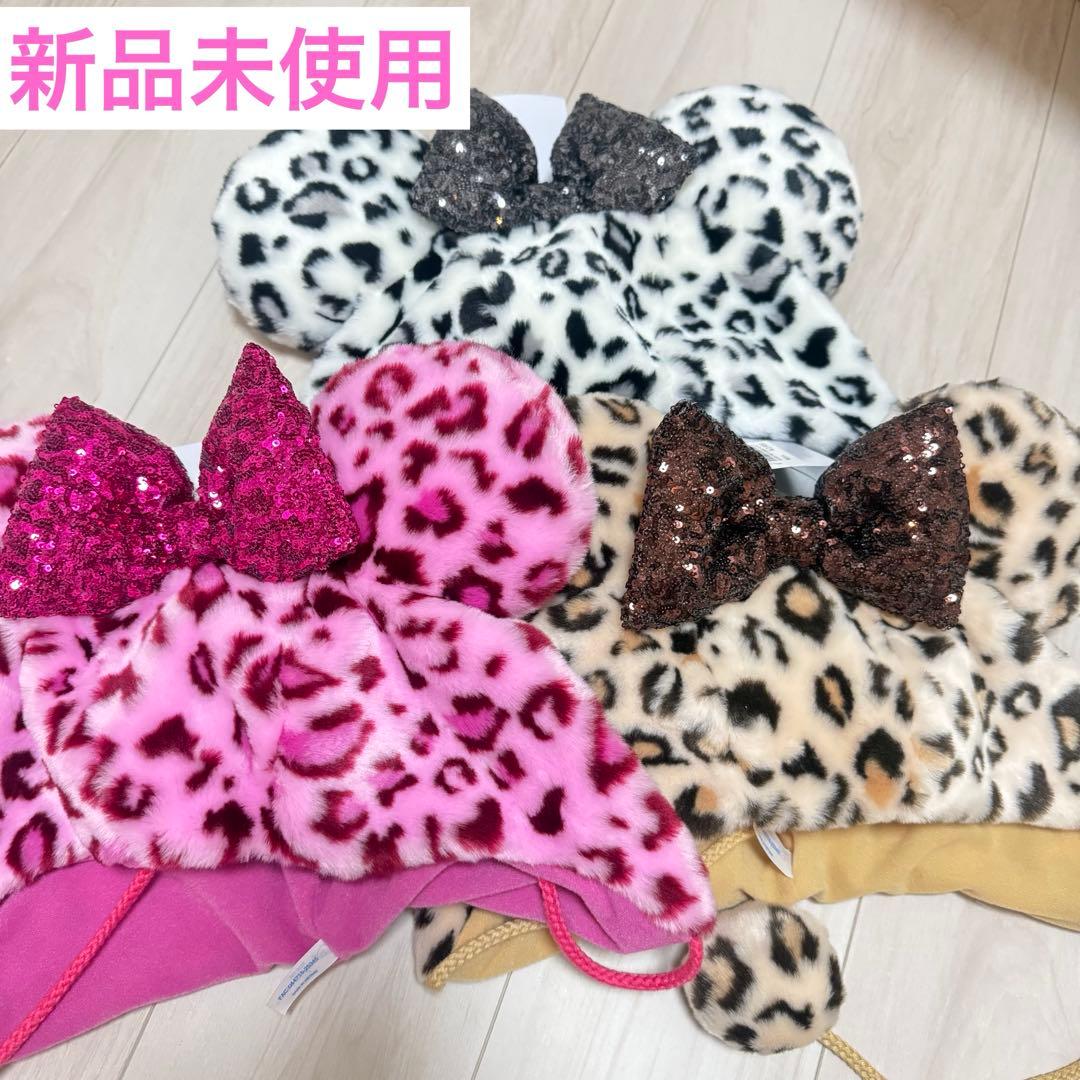ディズニー ファンキャップ ヒョウ柄 レオパード ミニーマウス - メルカリ
