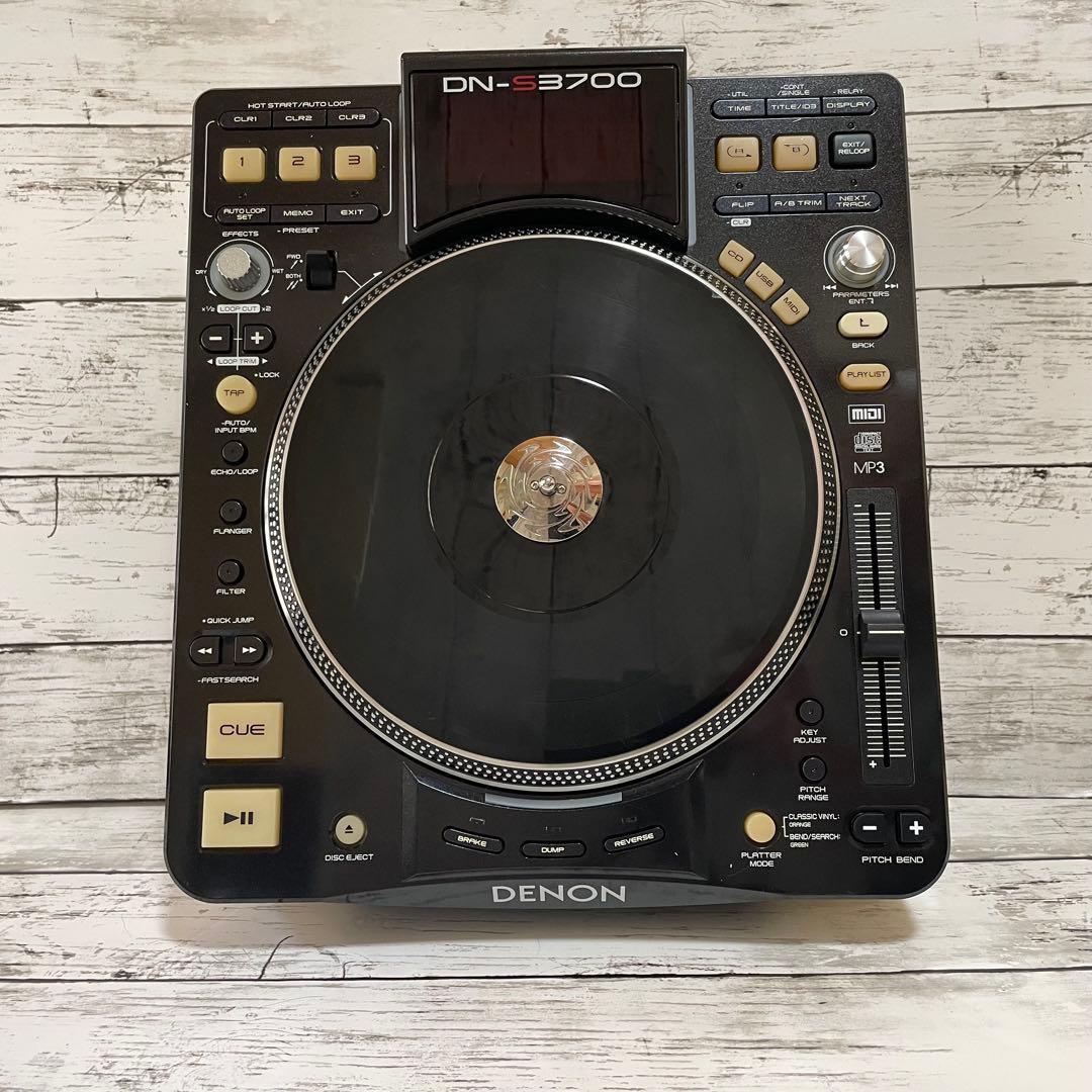 DJ機材 DENON DN-S3700 CDJ Denon DJ DN-S3700 Pair Digital Media Turntable CD Player CDJ MP3