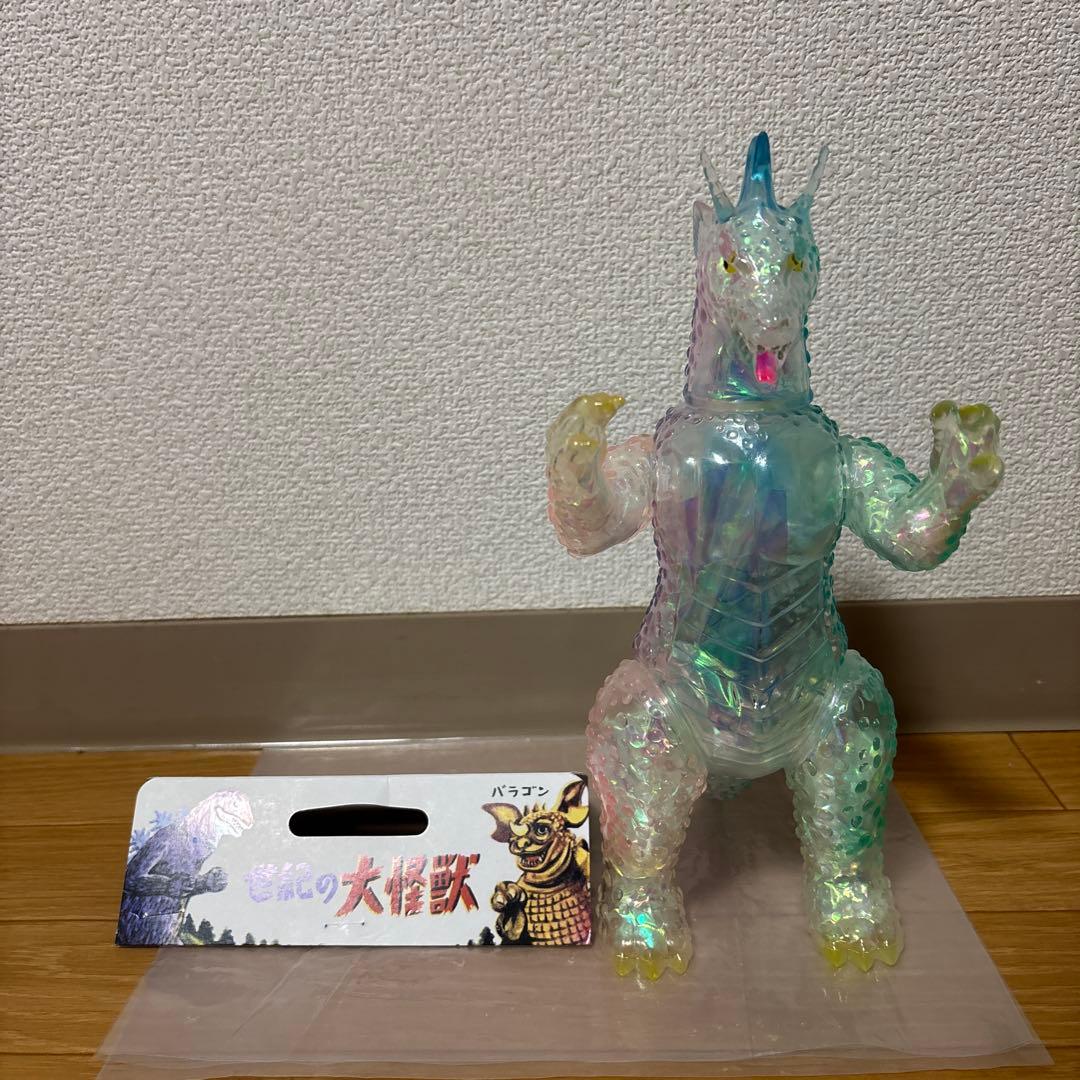 マルサン　チタノザウルス350 オーロラクリスタルver. ソフビ　ゴジラ　希少 マルサン チタノザウルス350 オーロラクリスタルver. ソフビ ゴジラ