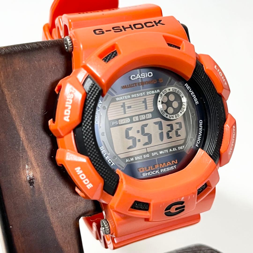 希少】CASIO G-SHOCK GULFMAN GW-9100R-4 - メルカリ