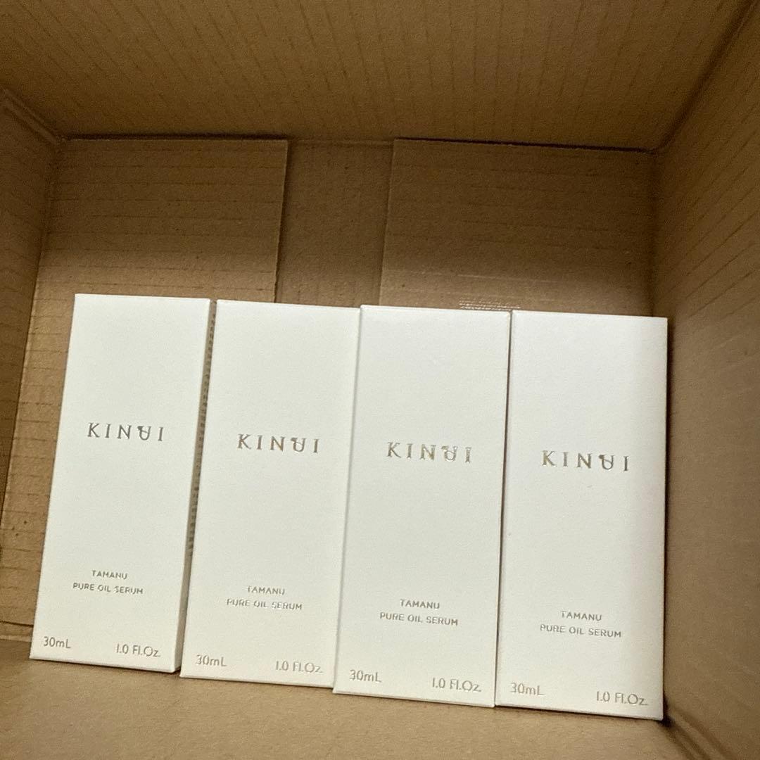 KINUI タマヌ ピュアオイル セラム 30ml 4本セット Amazon.co.jp: KINUI 毛穴集中セット 導入美容液 タマヌピュアオイル
