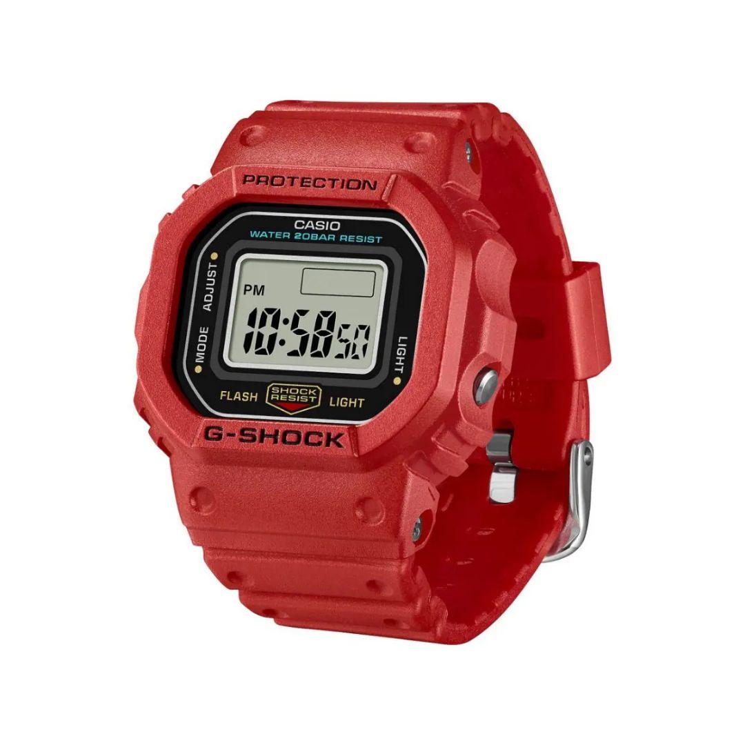 G-SHOCK nano DWN-5600-4JR　レッド DWN5600-4 | Ring Watch: Red G-SHOCK Nano | CASIO