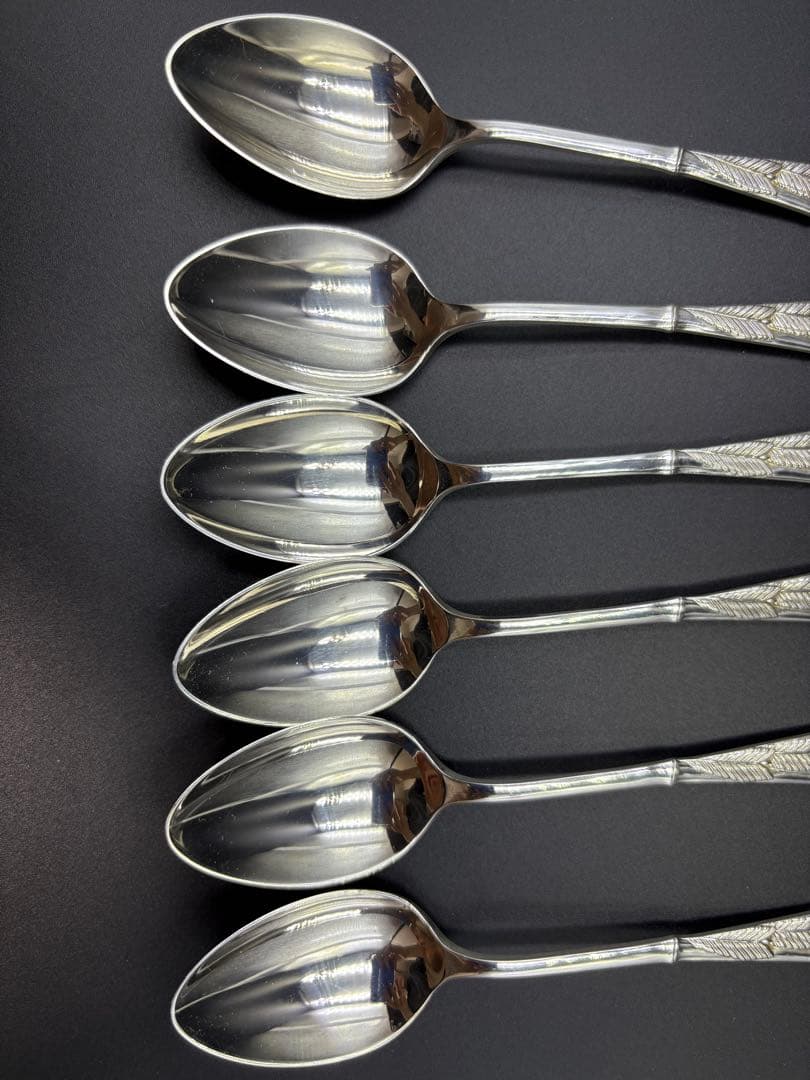 宮本商行 カトラリーセット 銀製 スプーンセット〈6本セット〉 99g
