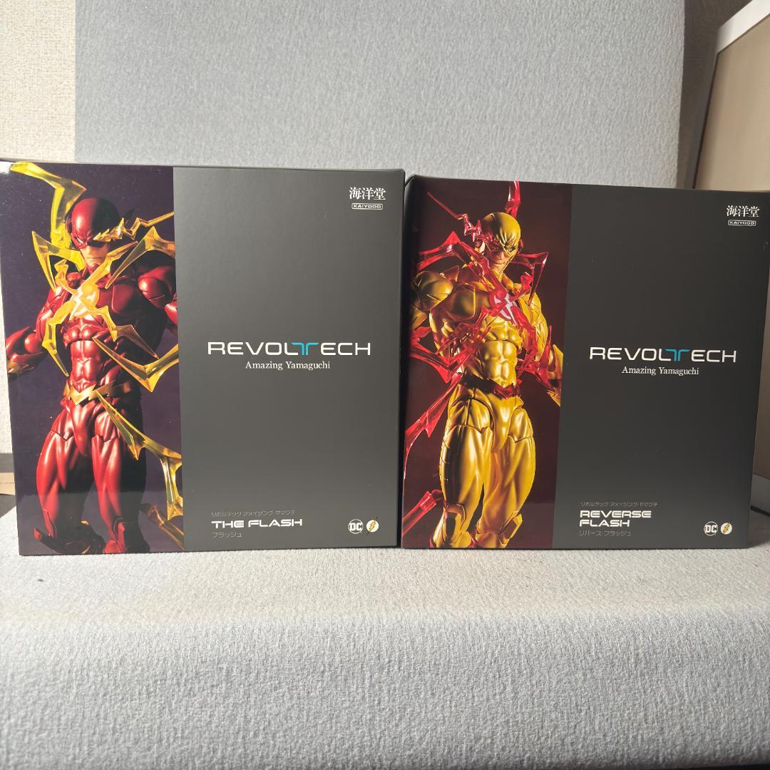 新品未開封 アメイジングヤマグチ フラッシュ & リバースフラッシュセット DC』地上最速のフラッシュ＆相反するリバース・フラッシュの可動