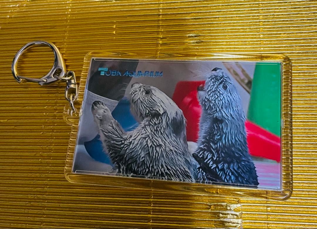 鳥羽水族館⭐️ラッコ⭐️キラ✖️メイ⭐️キーホルダー⭐️4種8個セット