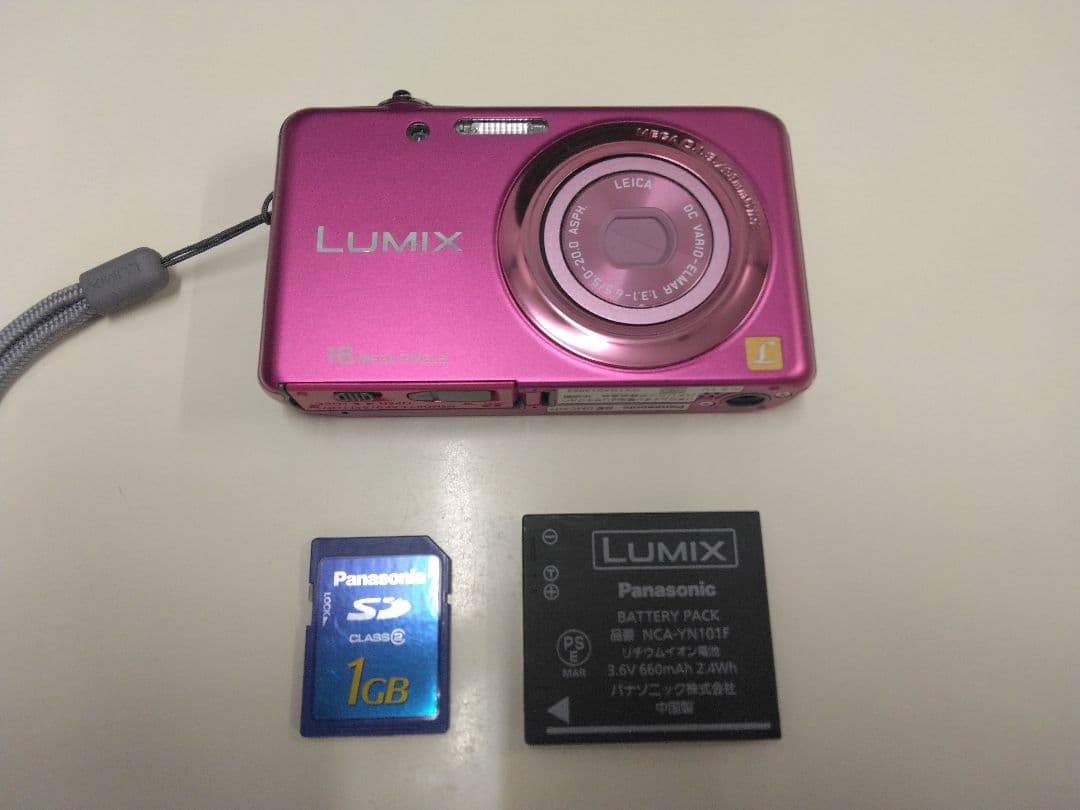 LUMIX コンパクトデジタルカメラ ピンク - メルカリ