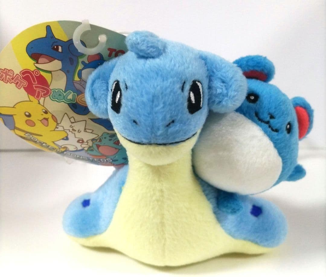 TOMY ポケモン ポケペア ぬいぐるみ ラプラス マリル 当時物 トミー TOMY (トミー) ポケモンぬいぐるみ 初期 マリル｜トレファクONLINE