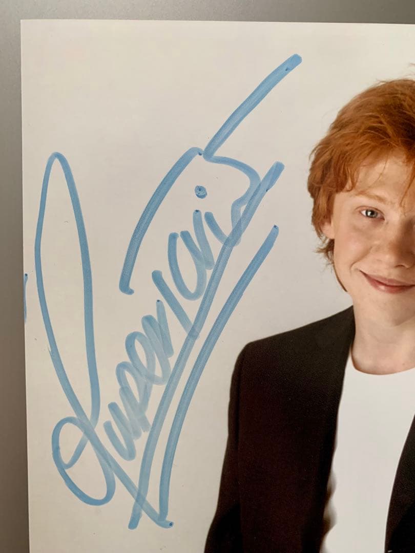 Harry Potter ロン役「ルパート・グリント」サイン入りポートレート