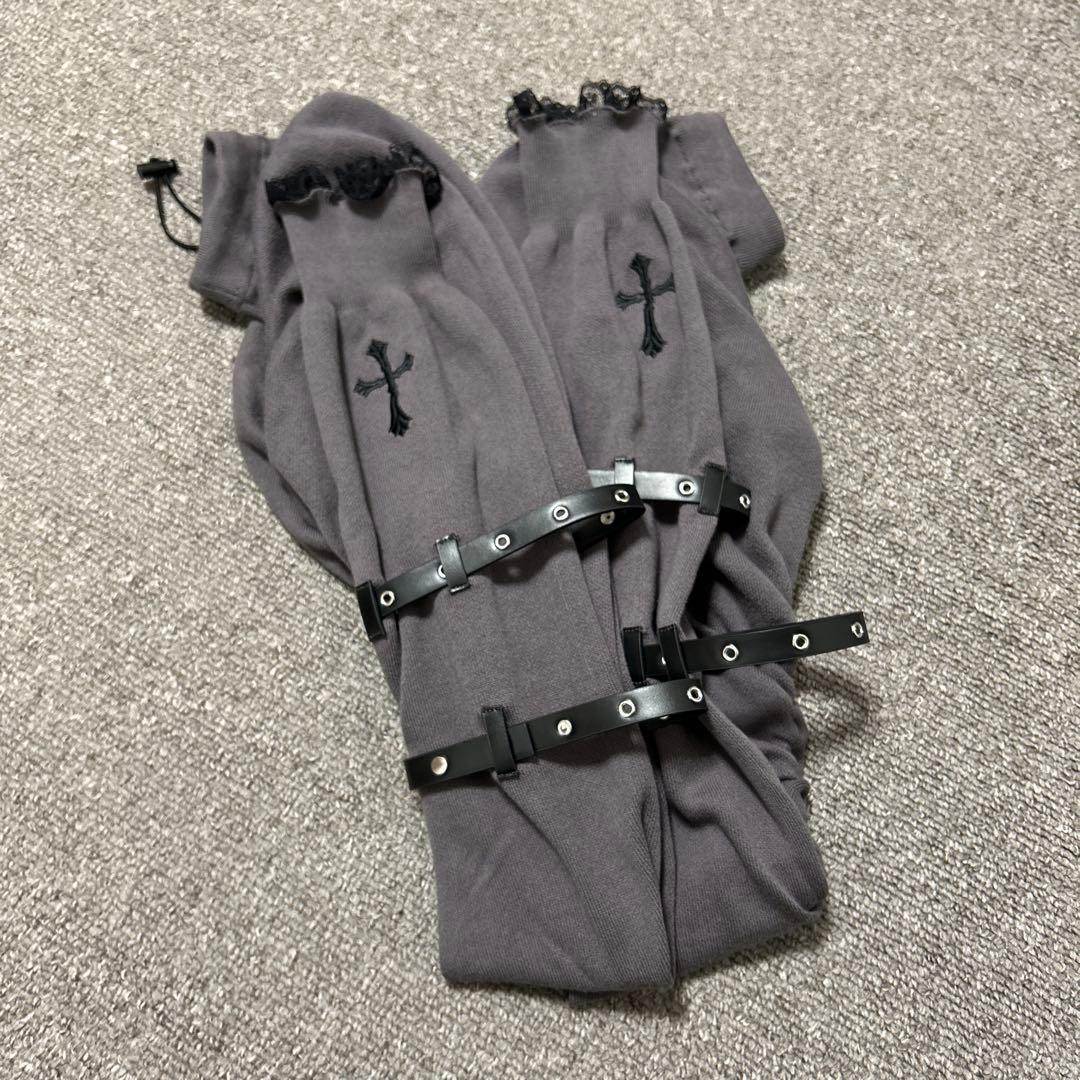 DimMoire【ディムモアール】十字の誓いニーハイウォーマー/Gray - メルカリ