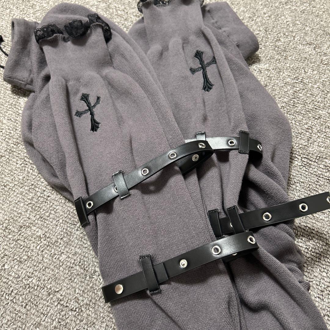 DimMoire【ディムモアール】十字の誓いニーハイウォーマー/Gray - メルカリ