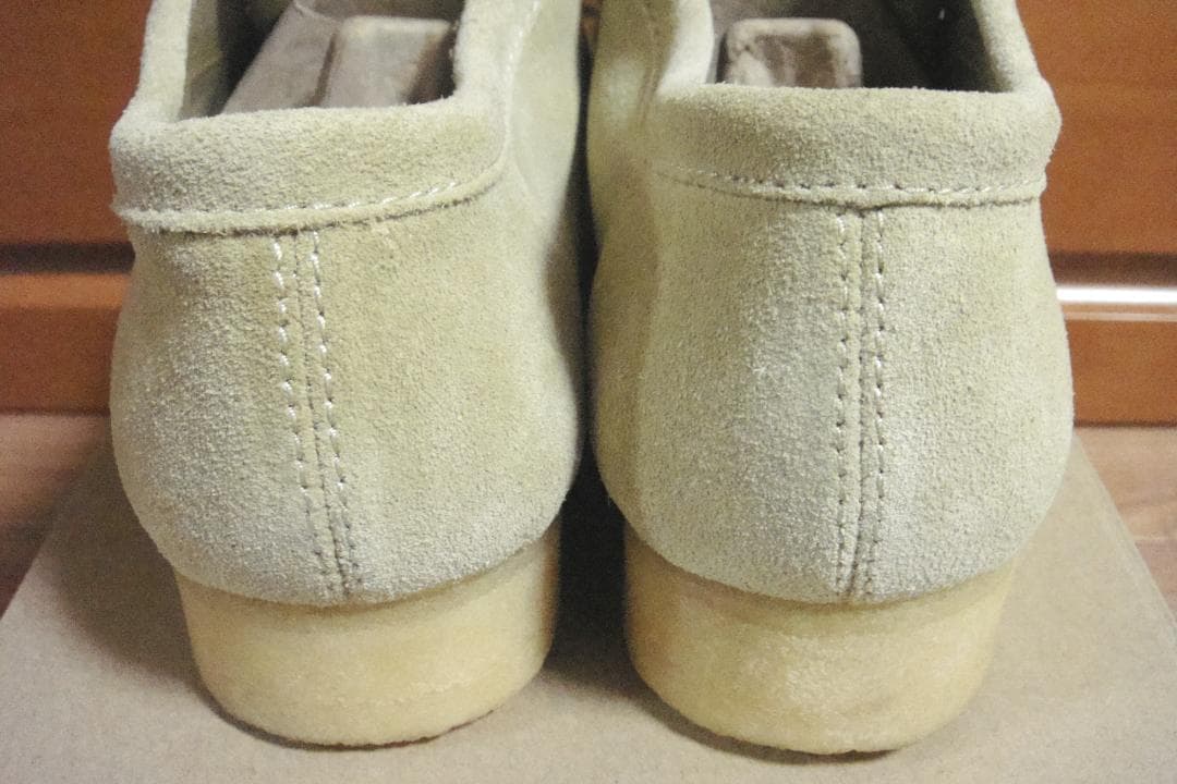 クラークス ワラビー メープルスエード UK8.5 42.5 26.5cm