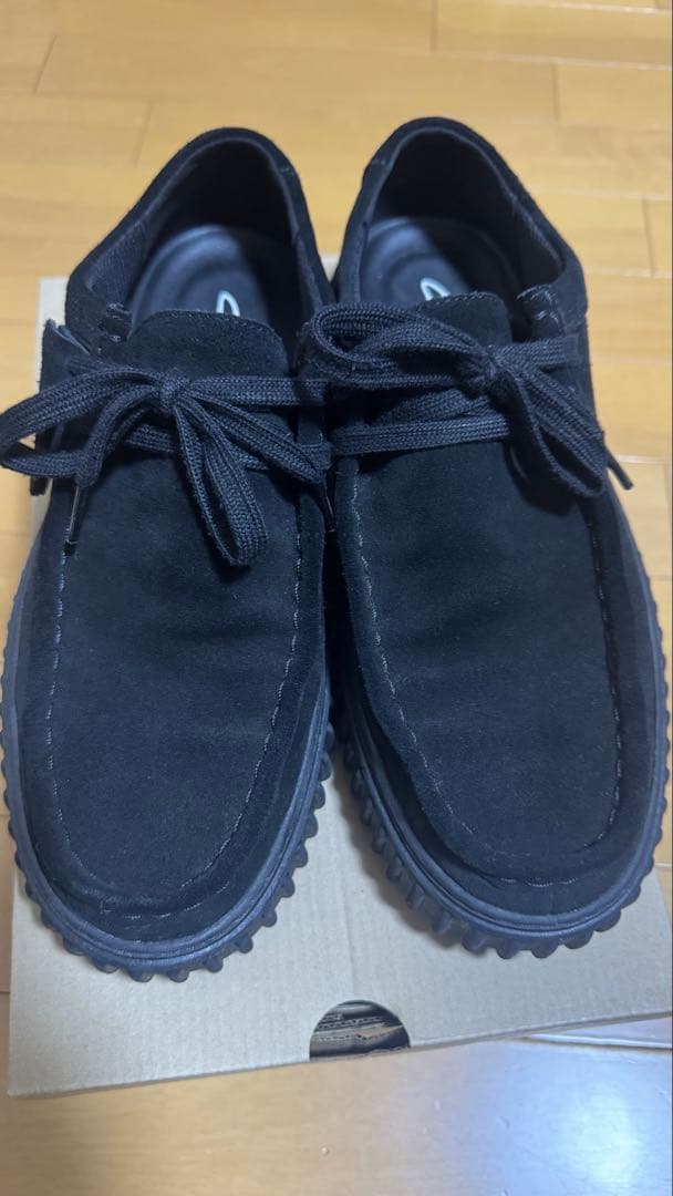 Clarks トーヒル ロー ブラック 25.5cm