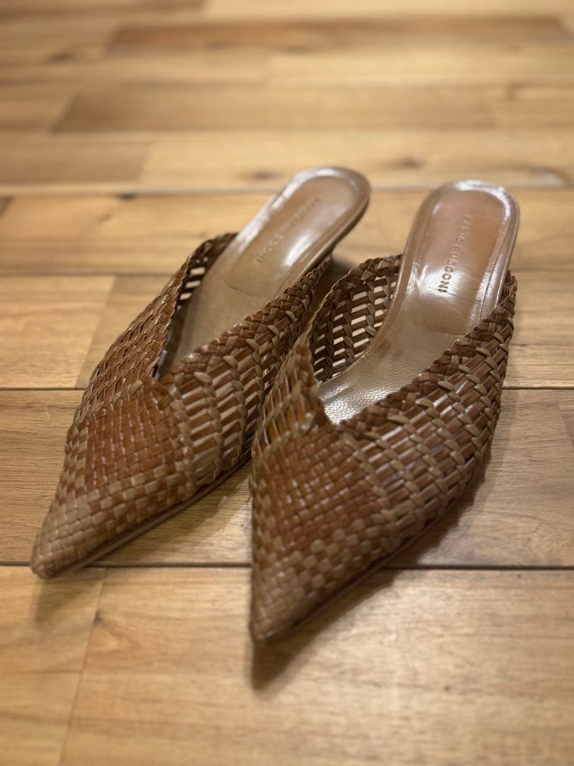 Fabio Rusconi 編込みミュールサンダル 35 - メルカリ