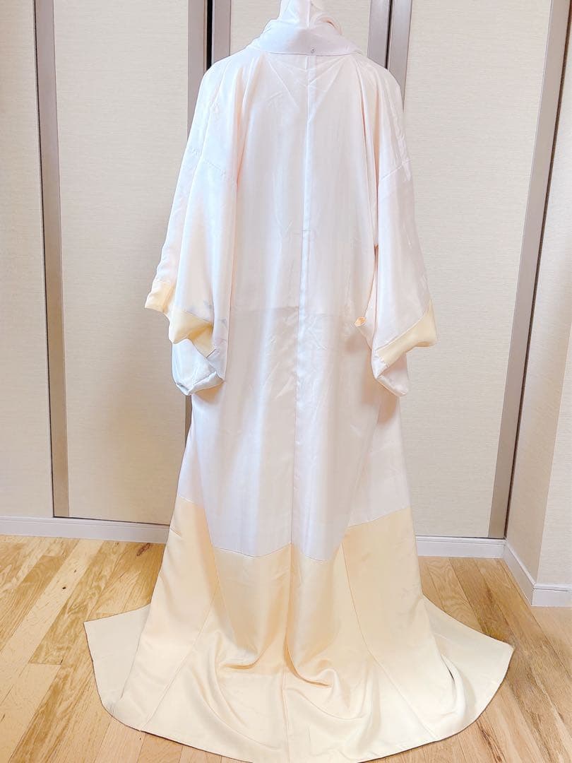 美品 訪問着 さが美 フルセット 裄66 友禅 卒業式 入学式 M S 鳥 黄色