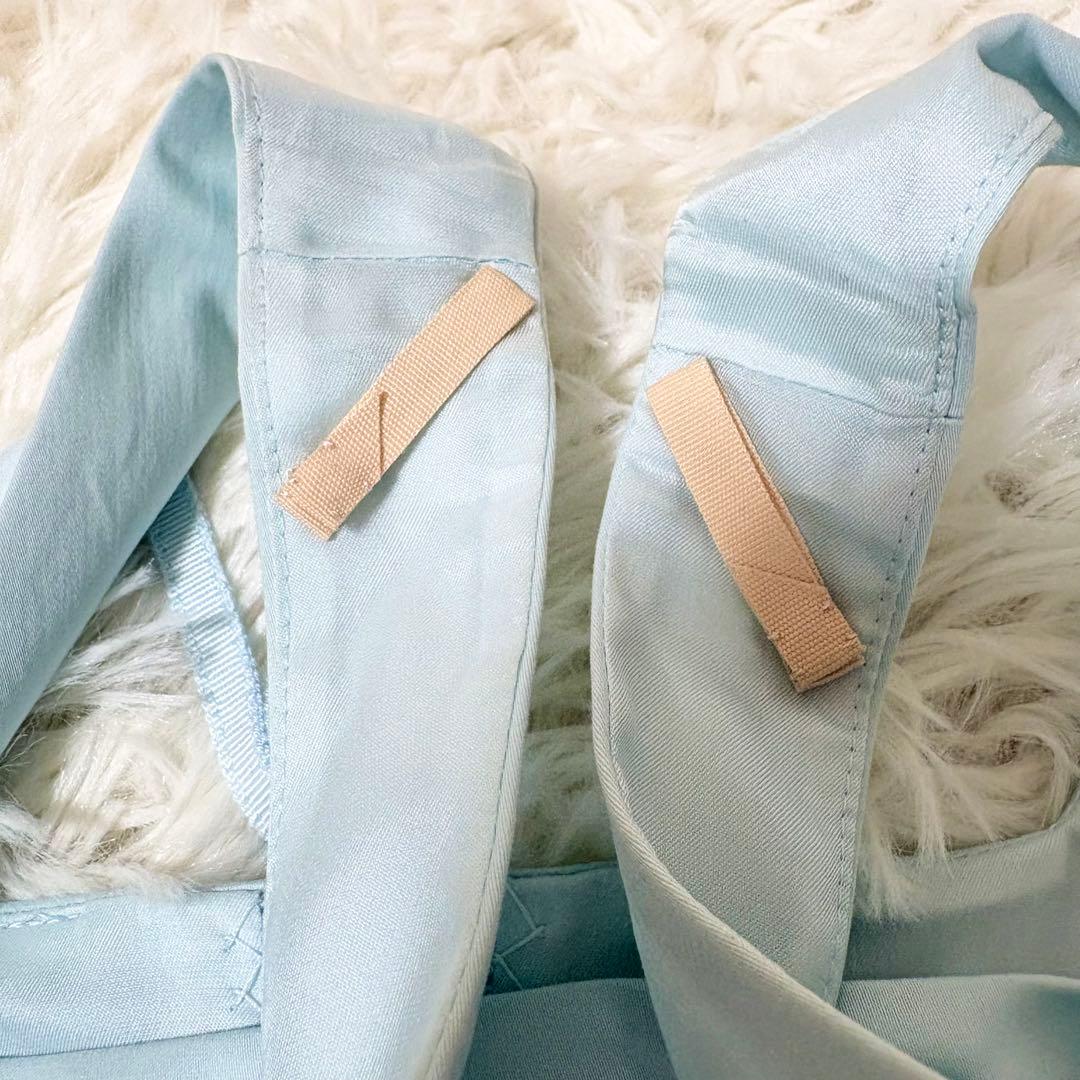 FOXEY BOUTIQUE フォクシー ミントブルー Aラインワンピース 40 - メルカリ