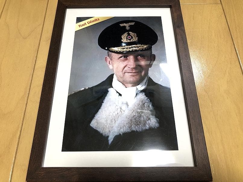 送料込み）ドイツ海軍の提督 「カール・デーニッツ元帥」（潜水艦隊