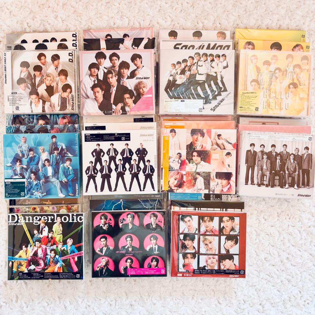  Man 全シングル アルバム まとめ売り SnowMan シングル アルバム まとめ売り - メルカリ