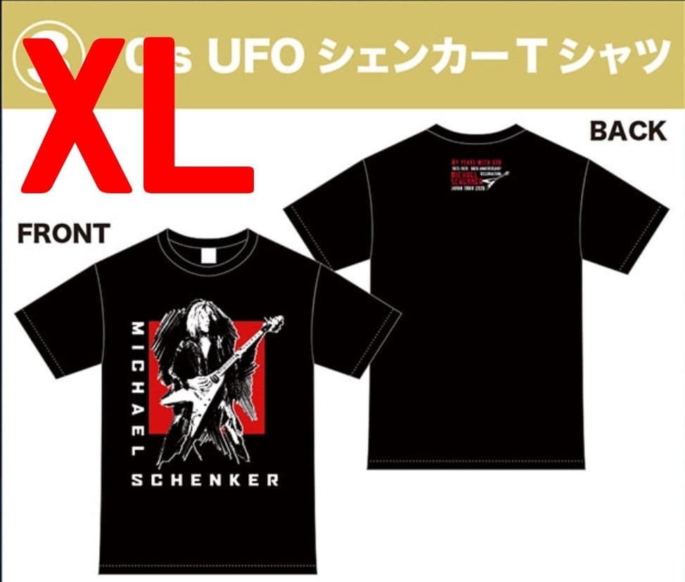 Mサイズ マイケルシェンカー クロスギターTシャツ2026 来日公演グッズ
