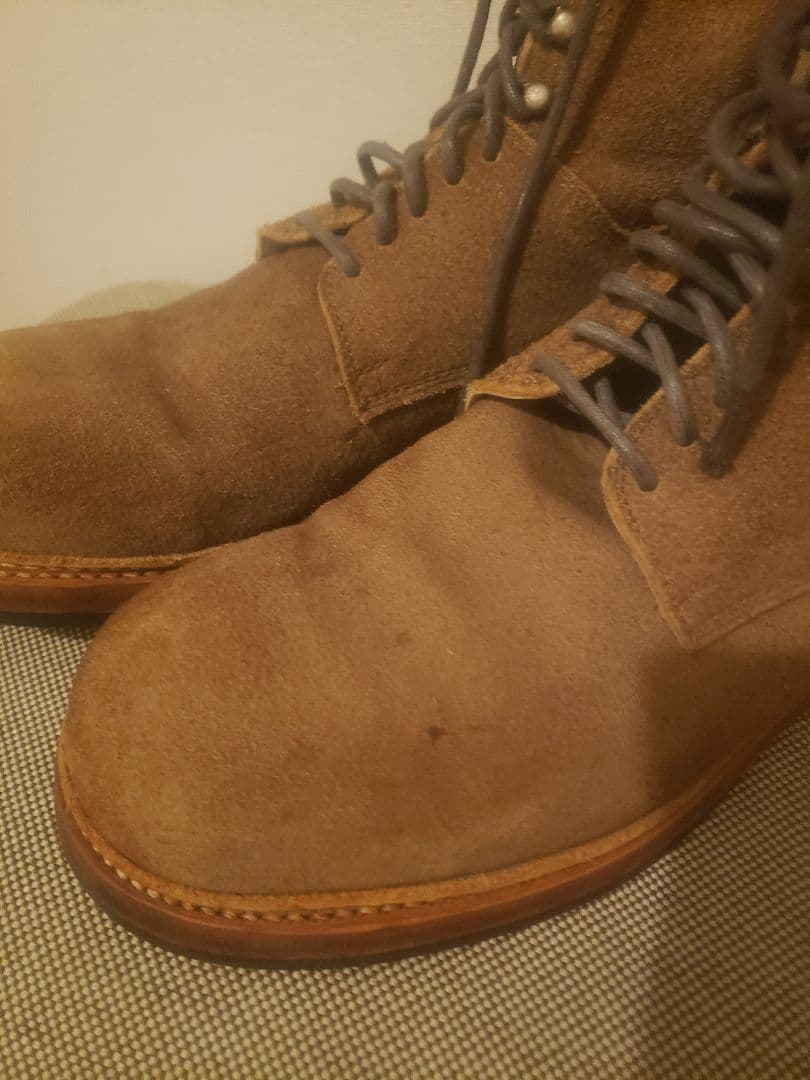 MIHARA YASUHIRO レースアップブーツ スエード 27.5cm