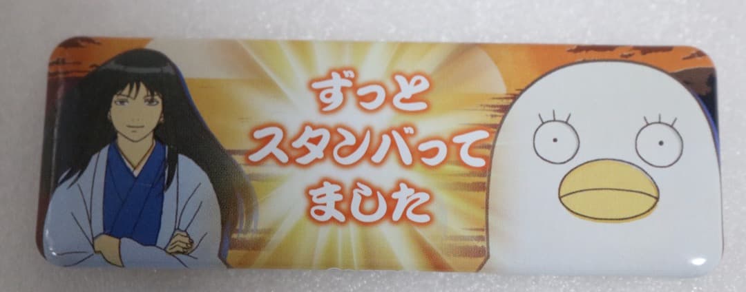 桂小太郎 & エリザベス ずっとスタンバってました 缶バッジ 【銀魂