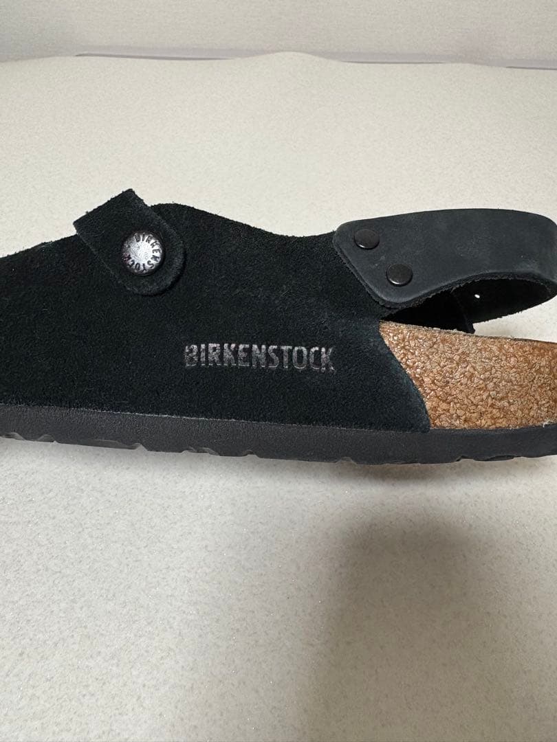 【美品】ビルケンシュトック tokio スエード サンダル黒38（24.5cm）